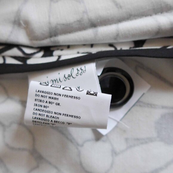 NWT Mimisol Girls 10 Cotton Mix Print Jacket with Straw PomPoms - Picture 14 of 15